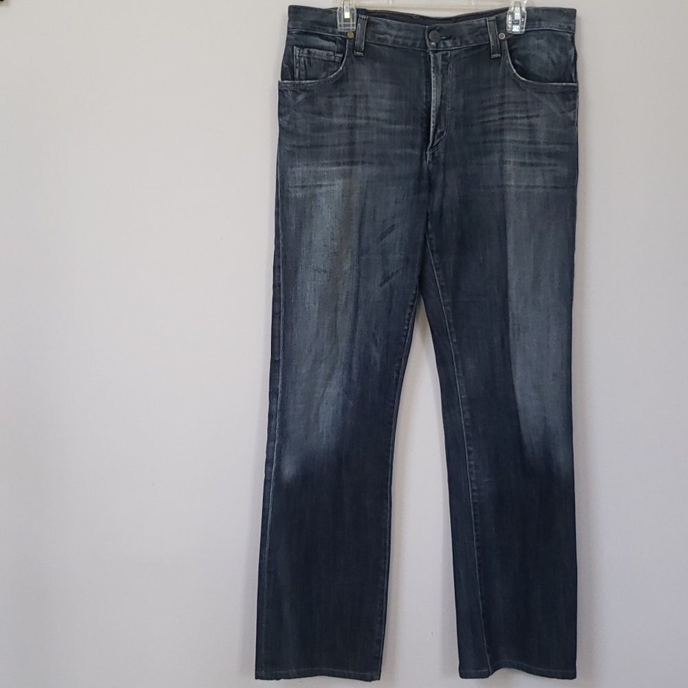 Citizens of Humanity Sid Jeans Mens 38x32 Made in USA Straight Leg Denim